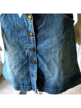 Joe's Button Front Denim Skirt Size 6